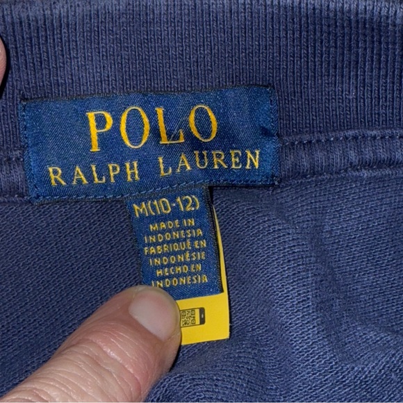 Polo Ralph Lauren Boys Colorblock Polo Shirt Blue Yellow M 10-12 - Picture 6 of 9